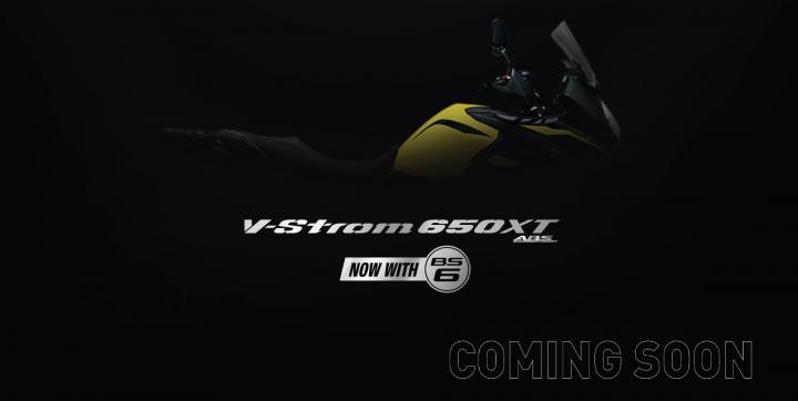 Suzuki big bike range updated; VStrom 650 XT BS6 listed 