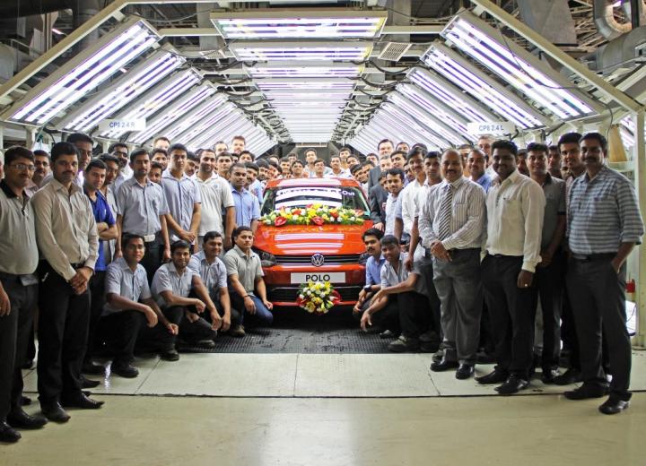Volkswagen's Pune plant rolls out 4 lakh cars 