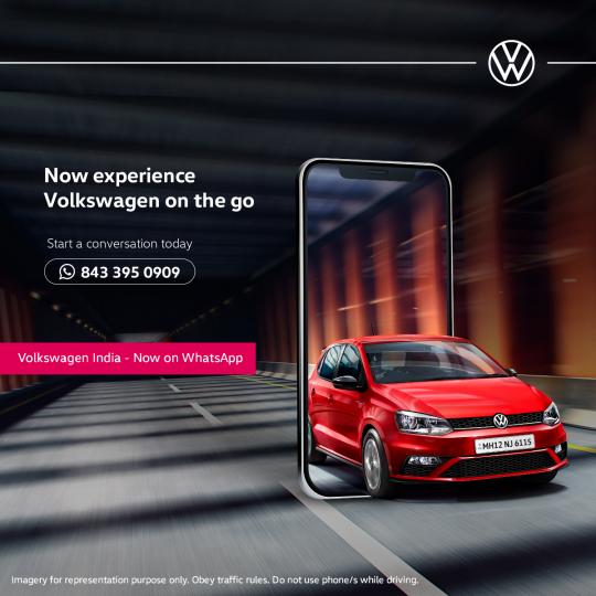 VW India now available on WhatsApp for Business 