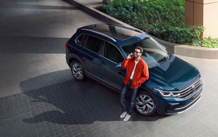 Volkswagen Tiguan gets a refreshed interior & wireless charger 
