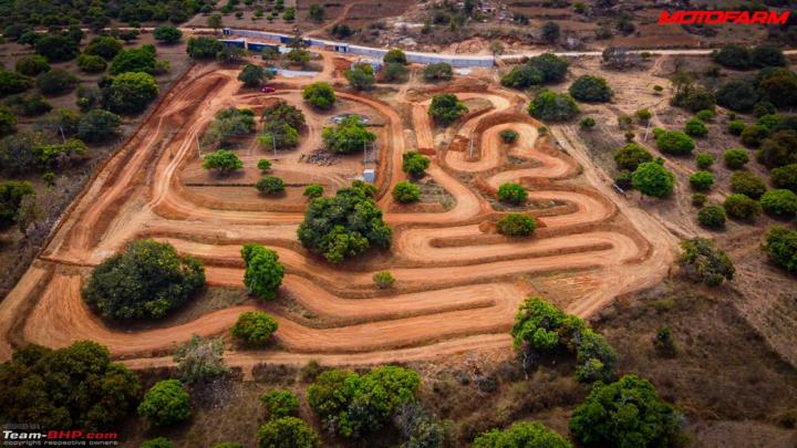 MotoFarm: Dirt track with rental motorcycles near Bangalore 