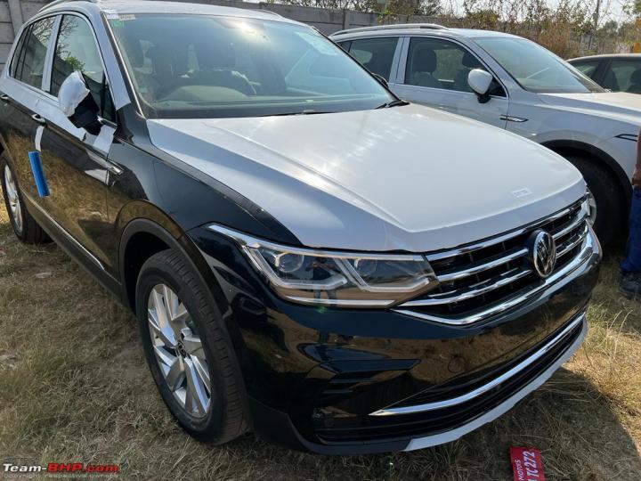 Found a scratch on my Volkswagen Tiguan during the PDI 