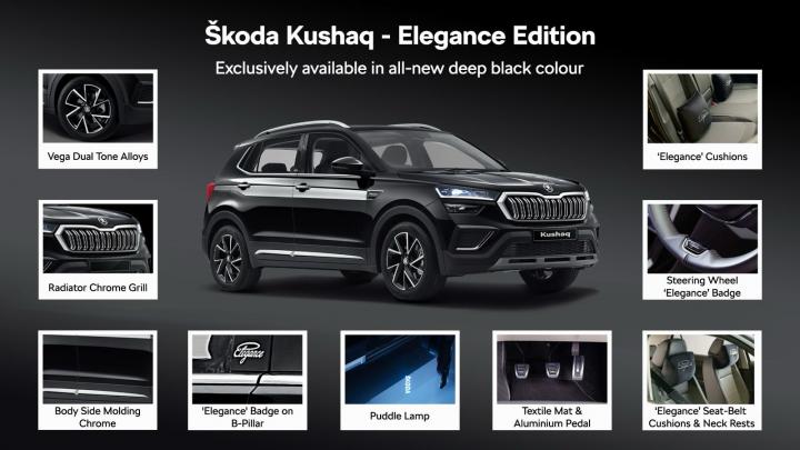 Skoda Kushaq & Slavia Elegance Edition launched 
