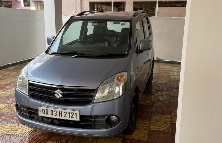 My 12-year-old Maruti WagonR goes in for its 1 lakh km service 