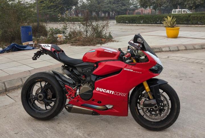 India's only Ducati 1199R gets custom carbon body panels & other mods 