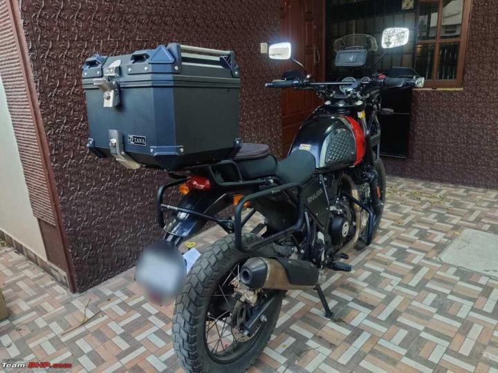 Zana 45L Top Box review & DIY installation on my Himalayan 