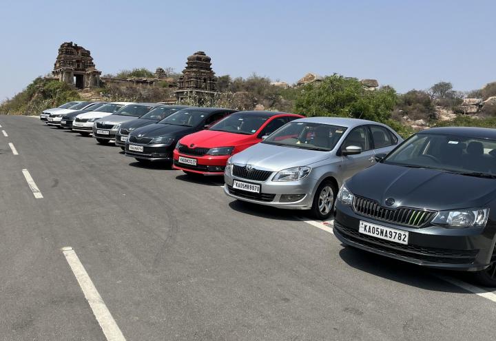 Drive to Penukonda Fort with the Skoda Rapid Owners' group 