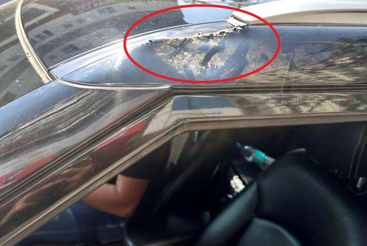 Another incident of car vandalism by auto rickshaw drivers in Bangalore 
