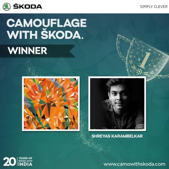 Skoda announces the winner of the camouflage design contest 