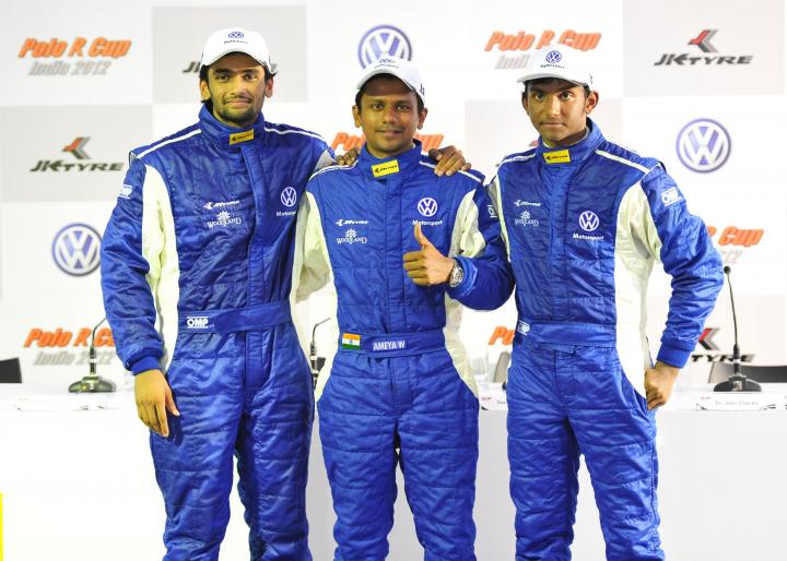 Ameya and Mihir share spoils at VW Polo R Cup Round 3 
