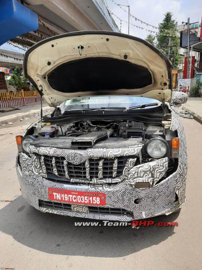 A peek into the Mahindra XUV700's engine bay 