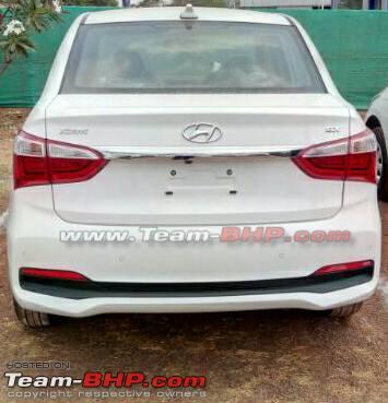 Scoop! 2017 Hyundai Xcent facelift spotted without camouflage 