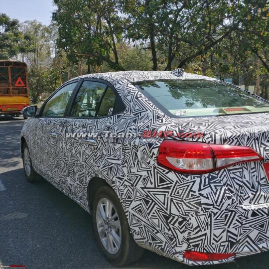 Scoop! Toyota Yaris Ativ caught testing in India 