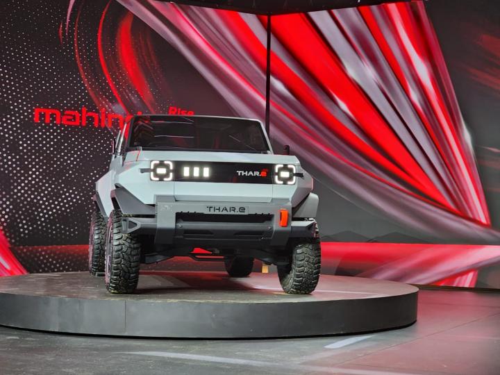 Mahindra Thar.e electric SUV concept unveiled 
