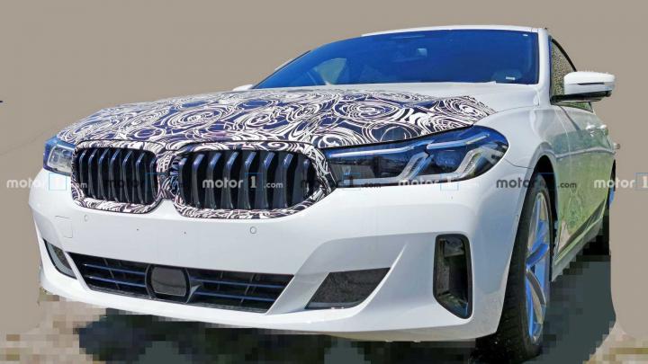 BMW 6 Series GT facelift spied 