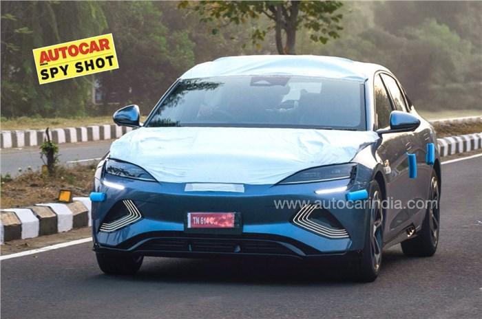 BYD Seal EV spotted in India; Bookings open unofficially 