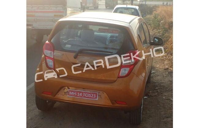 2017 Chevrolet Beat facelift spotted inside out 