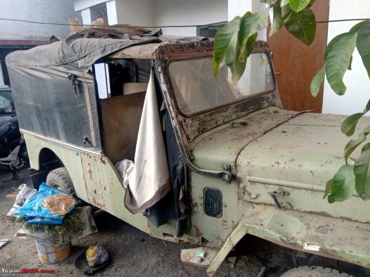 Restoring my 1983 Mahindra CJ 500D 