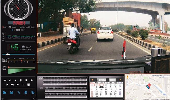 Delhi Police Cars get Dashcams 