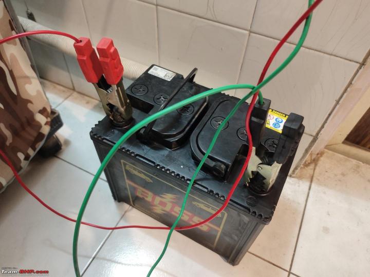 DIY: Charging a car battery with a home inverter
