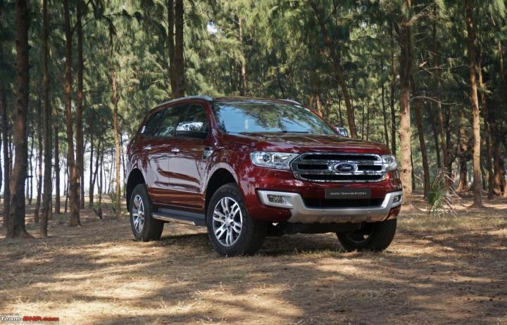 Another month, another change in Ford Endeavour variants 