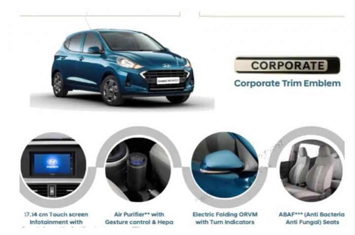 Hyundai Santro & Grand i10 Corporate Editions discontinued 