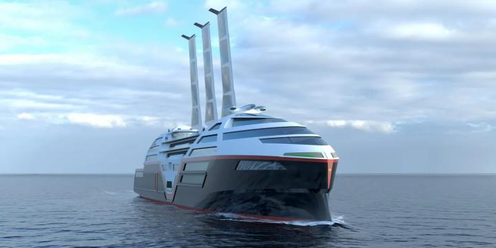New zero-emissions electric cruise ship concept unveiled 