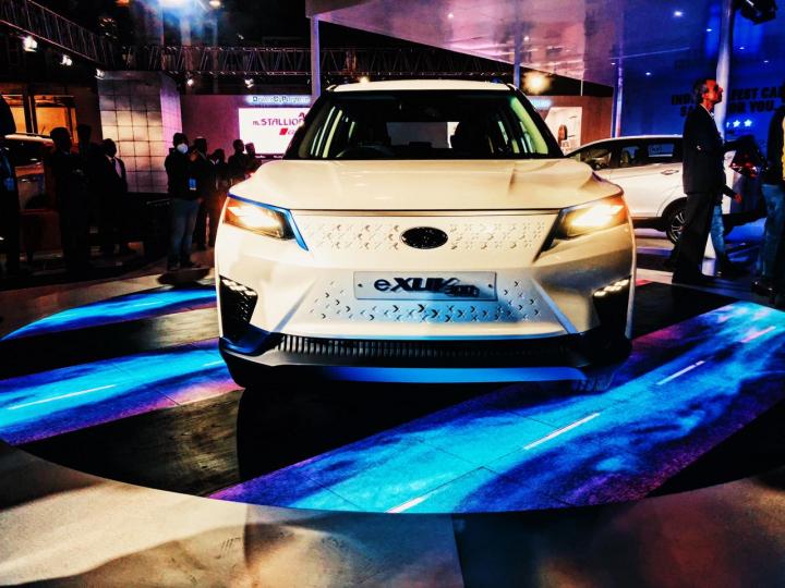 2020 Auto Expo Mahindra eXUV300 electric SUV unveiled Team BHP