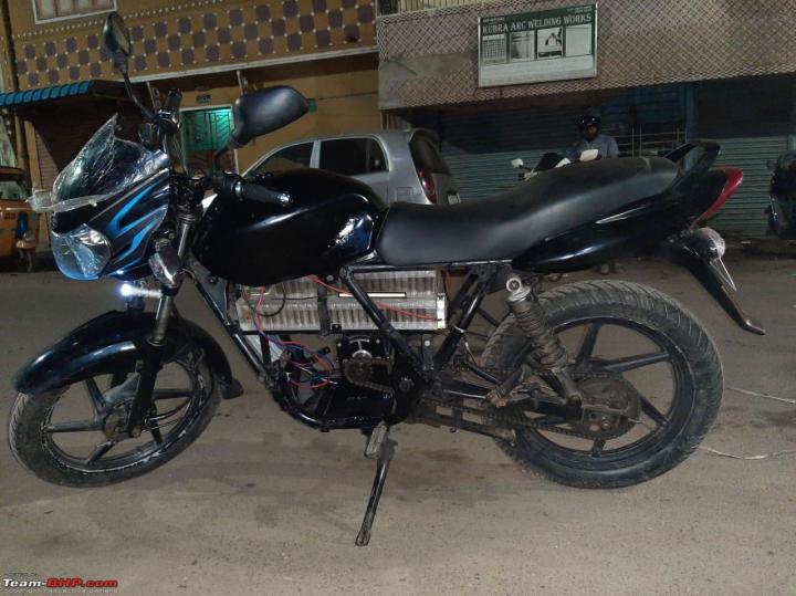 Converting my Bajaj Discover 125 to an electric bike