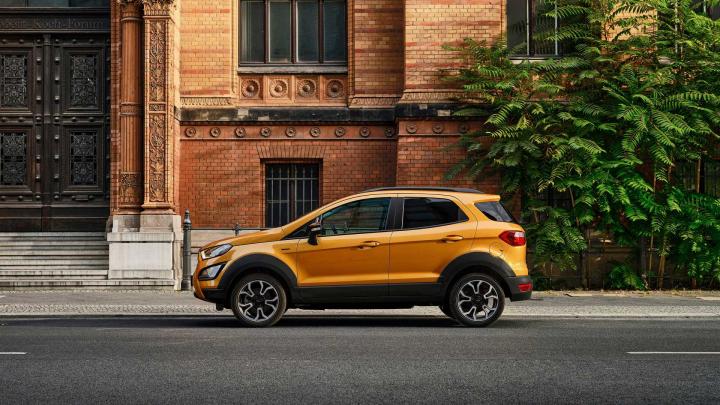 Ford EcoSport Active with a rugged bodykit revealed 