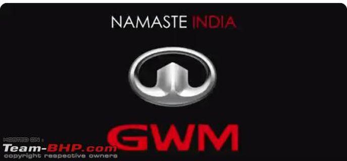 Great Wall Motors confirms its entry into India 
