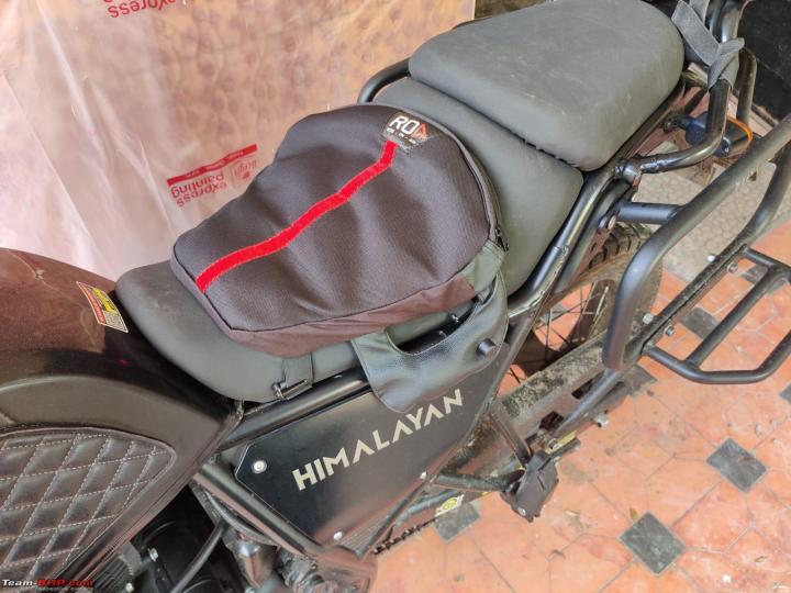 Installed air seat cushion on my Royal Enfield Himalayan: Pros & cons 