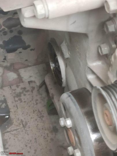 Crank Pulley bolt shears off in 6-year old Hyundai Elite i20 