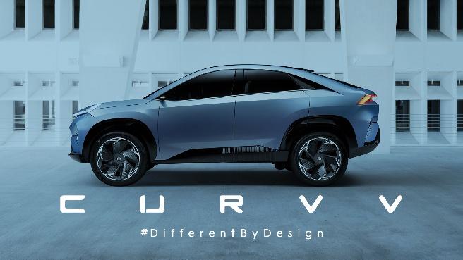Tata Curvv Electric SUV concept revealed 