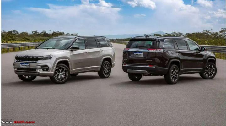 2022 Jeep Commander 7 seater SUV unveiled Team BHP