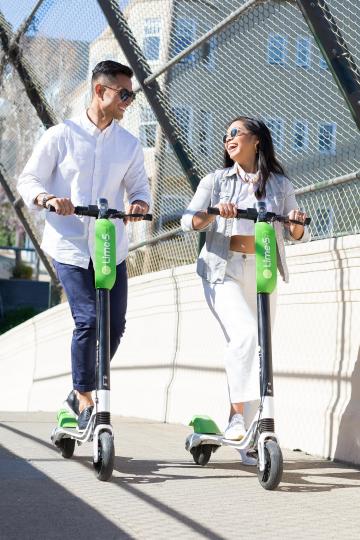 Small Electric scooters gaining popularity in the USA 