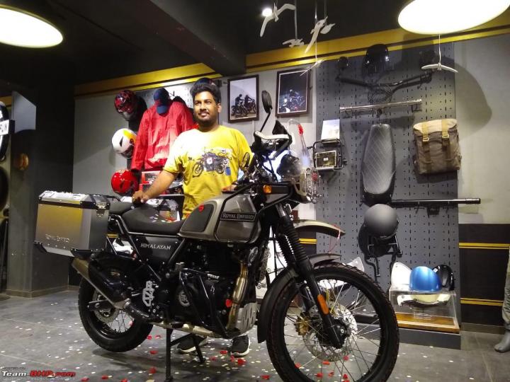 Enthusiast's journey to a modified Royal Enfield Himalayan 