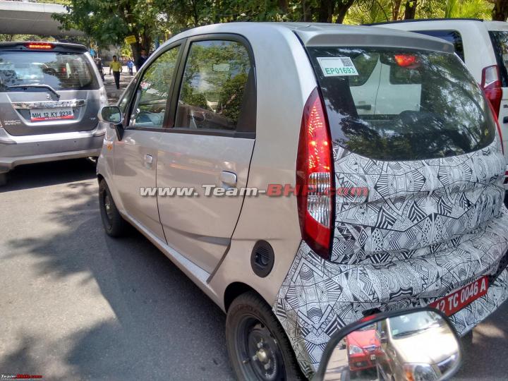 Rumour: Tata Nano Electric Vehicle spotted testing 