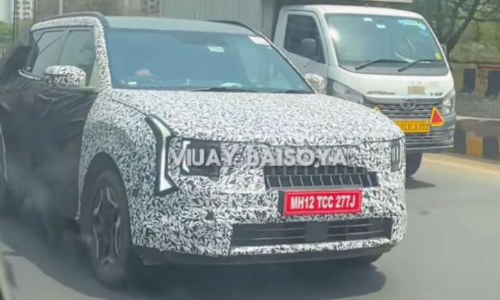 More images: Next-gen Kia Seltos spied in India 