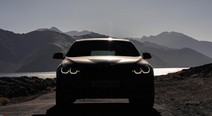 My BMW 3-Series GT crosses 1 lakh km mark during Ladakh road trip 