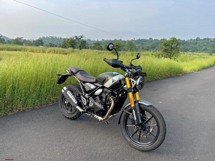 Test rode a Triumph Scrambler 400X; Observations of a 5ft-8in tall guy 