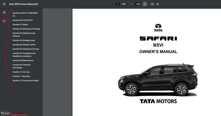 Here's proof that Tata Safari was originally named Gravitas 