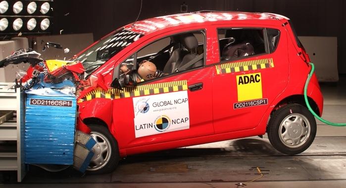 Latin NCAP: India-made Chevrolet Beat gets zero stars 