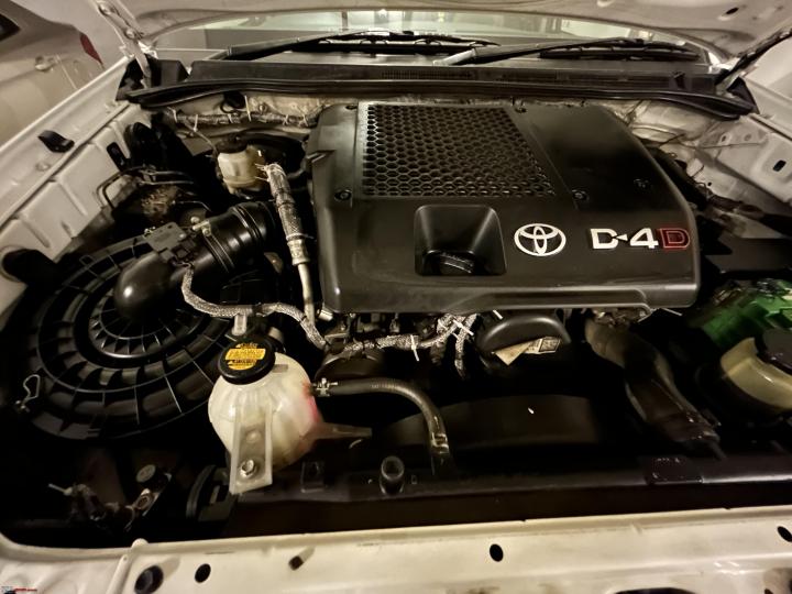 Pics: Rat mesh installed in my Fortuner engine bay by Toyota dealership 