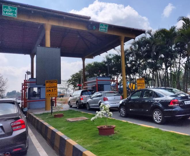 Dilemma! My hometown is between 2 toll booths 