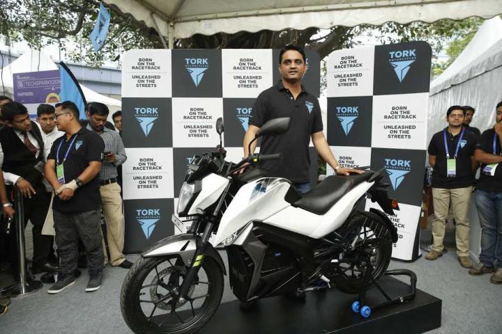 Tork T6X - India's first all-electric motorcycle launched 