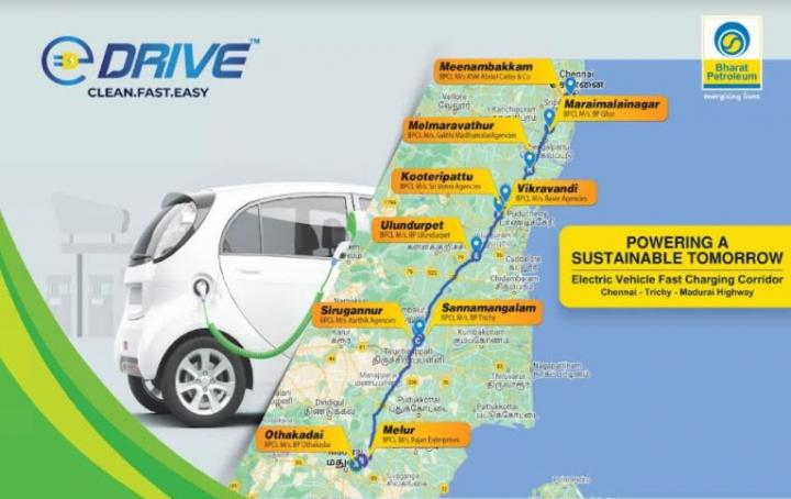 BPCL sets up EV fast-chargers on Chennai-Madurai highway 