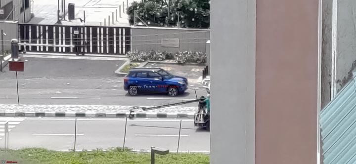 Toyota Urban Cruiser spied during ad shoot 
