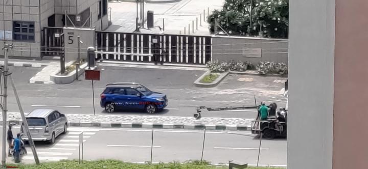 Toyota Urban Cruiser spied during ad shoot 