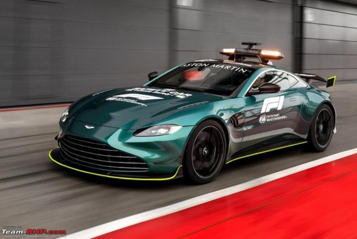 Aston Martin sales up by $80 million thanks to F1 safety car 